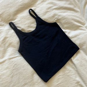 ARQ Black Crop Tank Medium
